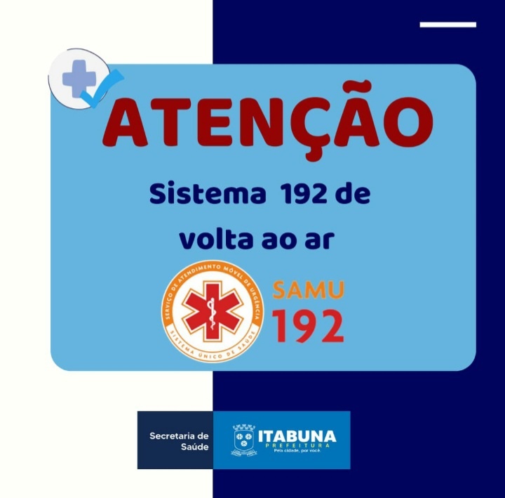 Telefone Do Samu Volta A Operar Em Itabuna O Trombone