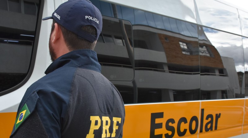 Volta às aulas: PRF alerta sobre fiscalização do transporte escolar