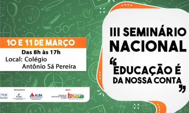 Ilhéus faz videoconferência do Terceiro Seminário Nacional de Educação