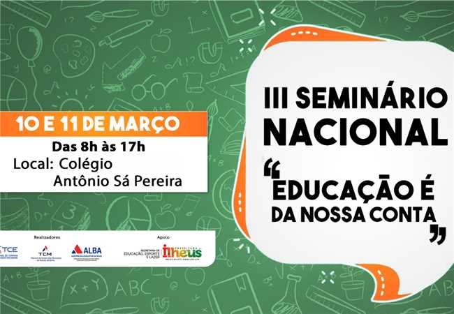 Ilhéus faz videoconferência do Terceiro Seminário Nacional de Educação