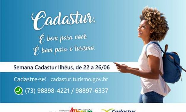 Trade turístico de Ilhéus é convocado a realizar o Cadastur