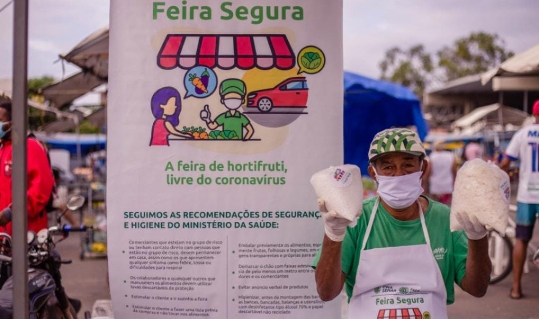 Campanha Viva a Feira & Feira Segura é lançada durante Seminário Virtual Parceria Mais Forte