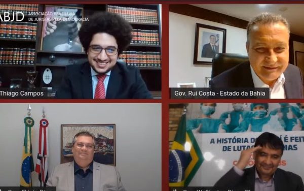 Em live, Rui destaca importância do Consórcio Nordeste na defesa pela democracia