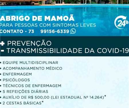 Ilhéus: Abrigo no Hotel Mamoan acolhe pacientes com sintomas leves da Covid-19