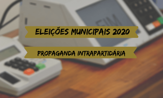 Pré-candidatos têm até hoje para fazer propaganda intrapartidária