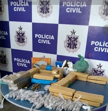 Polícia apreende mais de 20 quilos de maconha em Itabuna