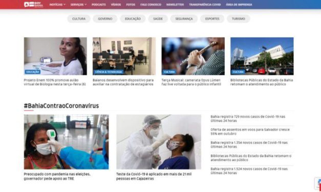 Novo portal de notícias do Governo do Estado já está disponível