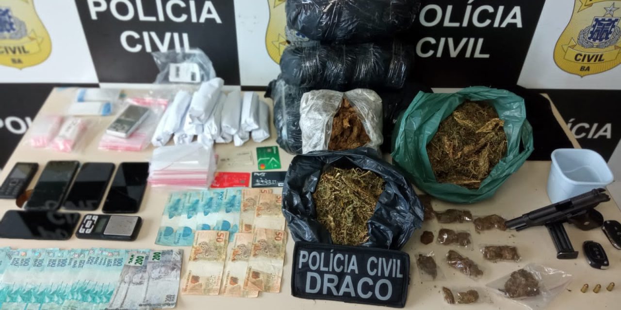 Mais de 5 Kg de maconha e R$ 3 mil em notas falsas são apreendidos