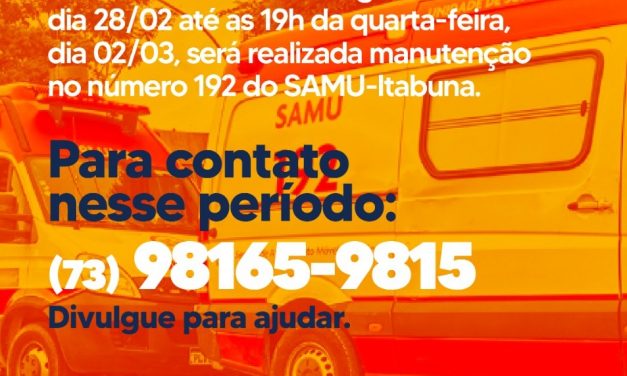 COMUNICADO – Prefeitura de Itabuna