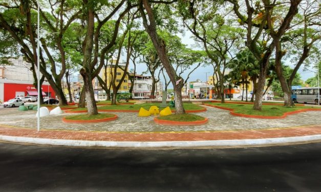 Praça do Jardim do Ó que foi requalificada, será entregue dia 17 à população de Itabuna