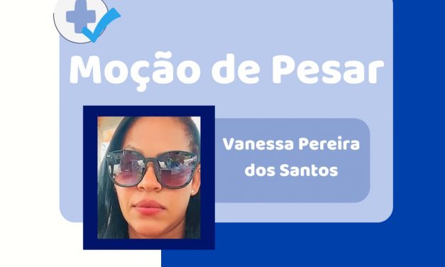 Moção de Pesar da Secretaria Municipal de Saúde