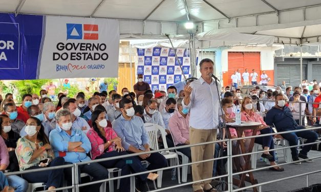 Durante agenda em Gandu, Rui reúne nove prefeitos do PP