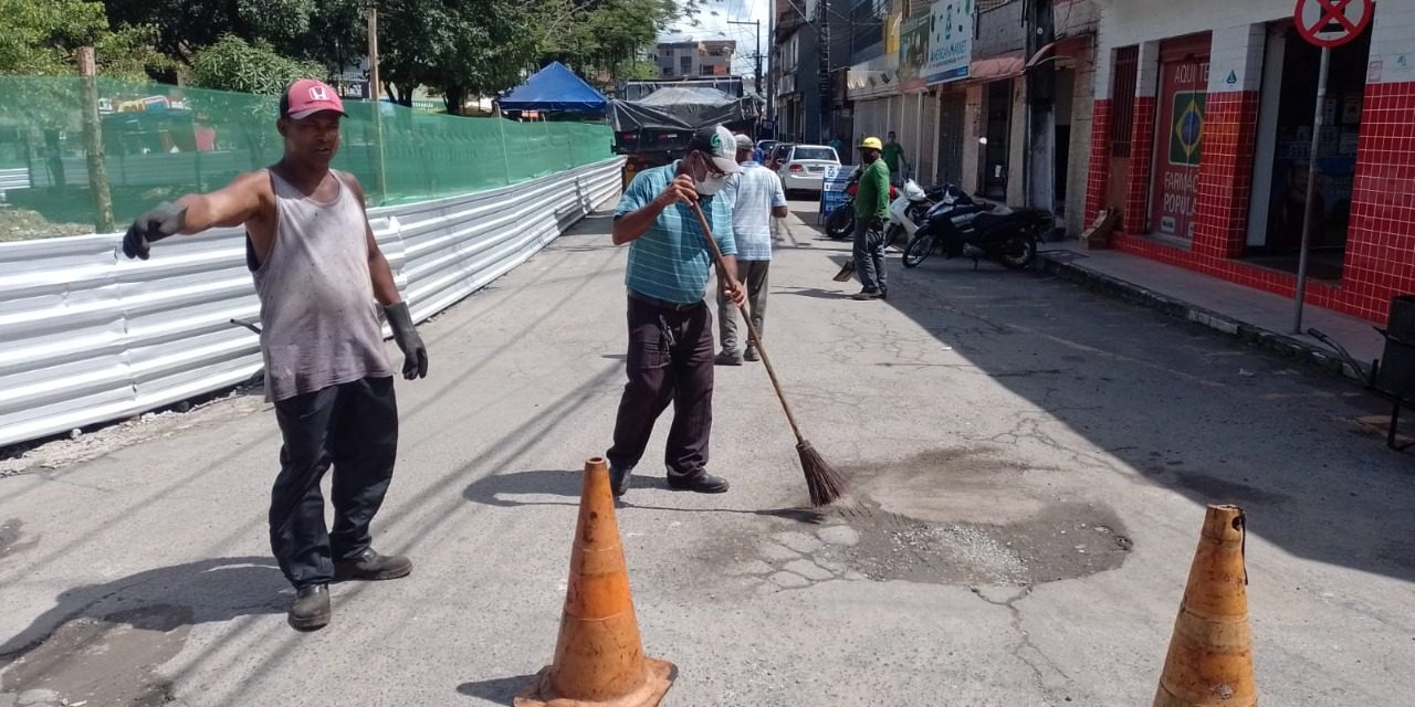 Avenida José Monstans recebe Operação Tapa-Buracos