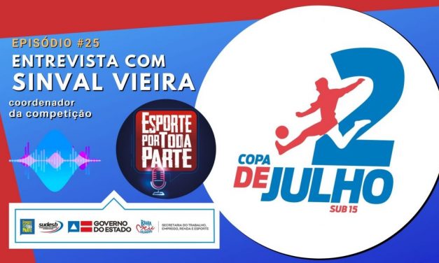 Competição Copa 2 de Julho de Futebol Sub-15 está de volta