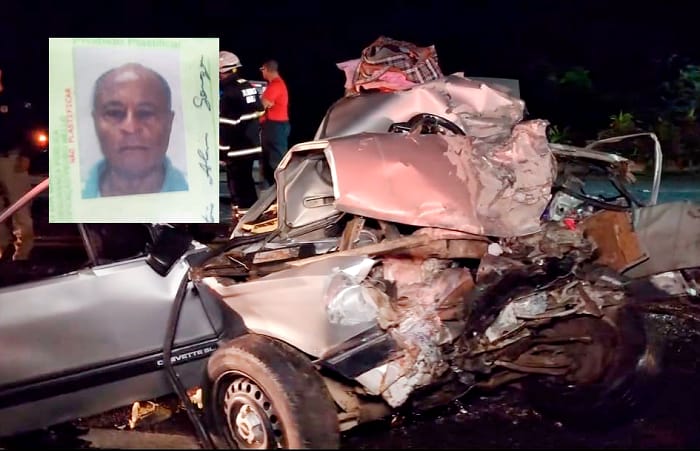 Duas crianças estão entre os feridos em acidente envolvendo ônibus e carro de passeio na BR-101; um homem morreu