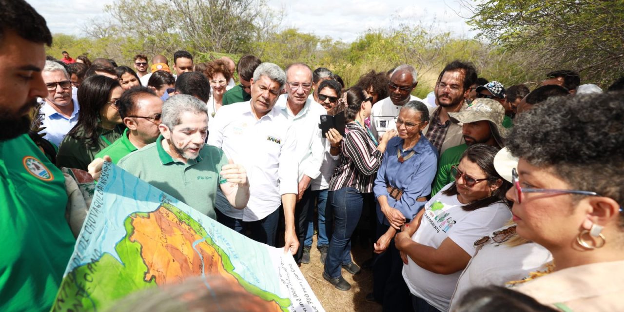 Missão climática pela Caatinga acontece em Juazeiro com presença de governador do estado e ministra do Meio Ambiente