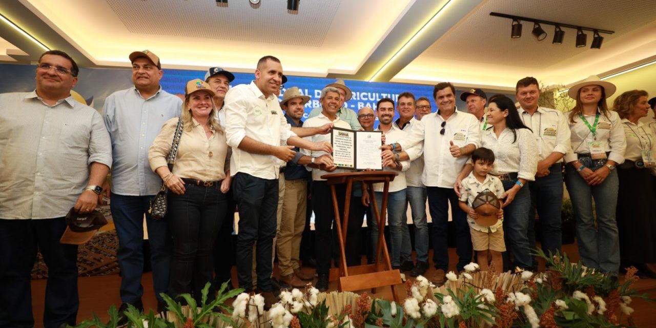 Em visita ao Bahia Farm Show, Governador lança nova etapa do programa de agricultura de baixo carbono