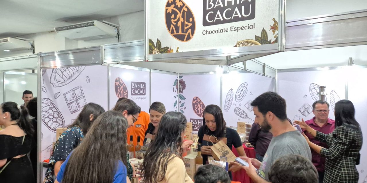 Chocolate Bahia Cacau encanta Chocolat Festival em Ilhéus