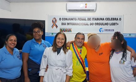 Roda de Conversa celebrou Dia Internacional do Orgulho LGBT+ no Conjunto Penal de Itabuna