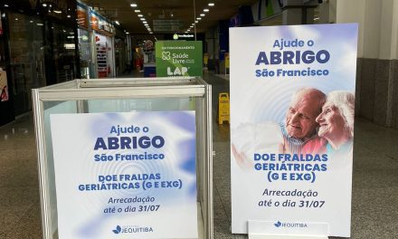 Shopping Jequitibá arrecada fraldas geriátricas para o Abrigo São Francisco de Assis