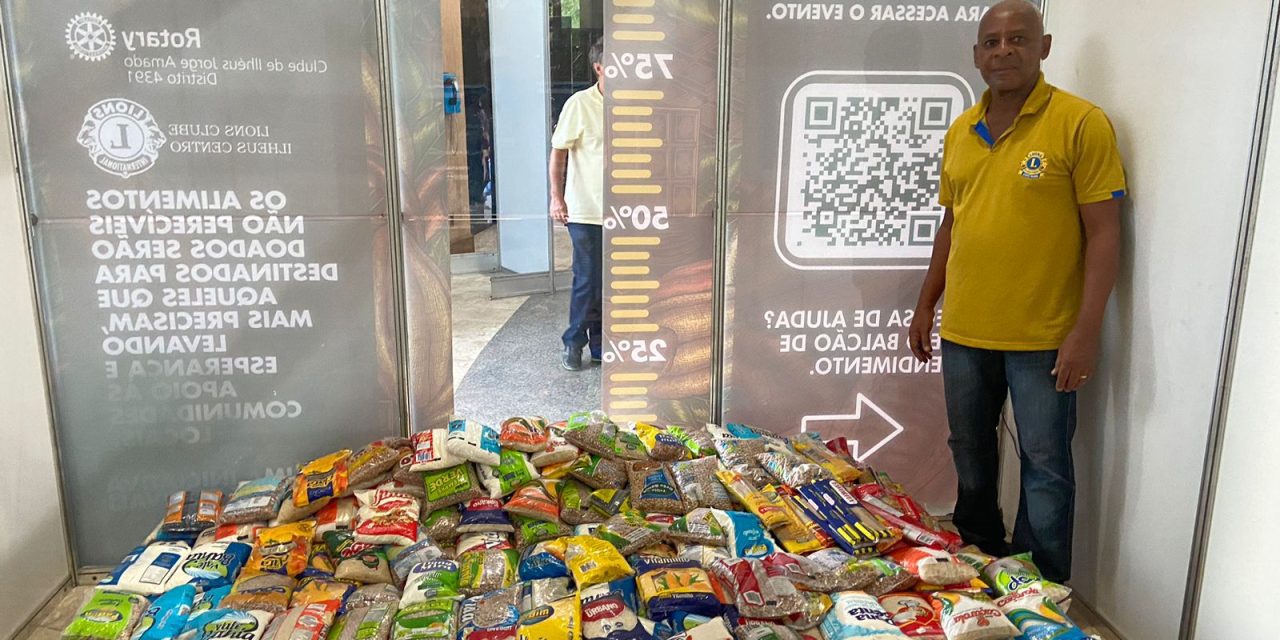 Chocolat Festival arrecada alimentos para famílias carentes de Ilhéus