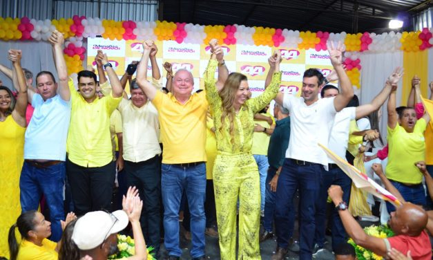 Ibicaraí: União Brasil e partidos aliados realizam convenção e oficializam Monalisa como candidata à reeleição