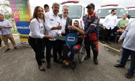 Governo do Estado reforça atendimento de emergência e transporte de pacientes no interior com 59 ambulâncias novas