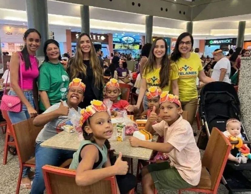 Crianças de famílias de catadores de Itabuna participam do MCDia Feliz