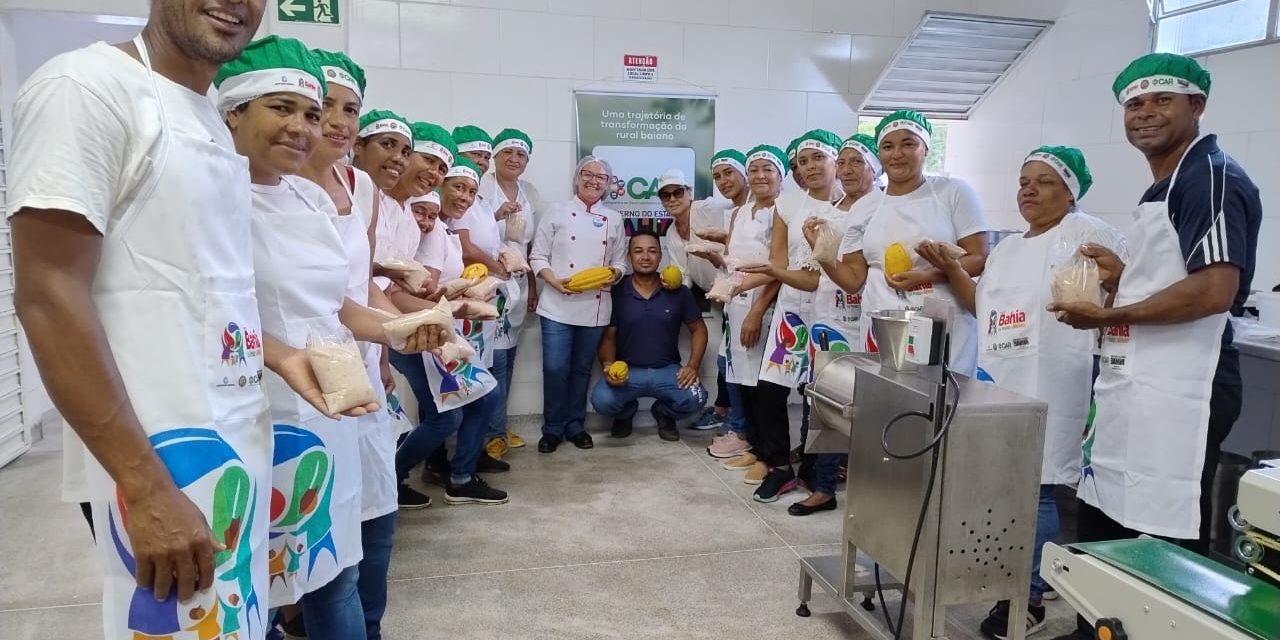 Capacitações qualificam o trabalho de organizações produtivas da agricultura familiar da Bahia