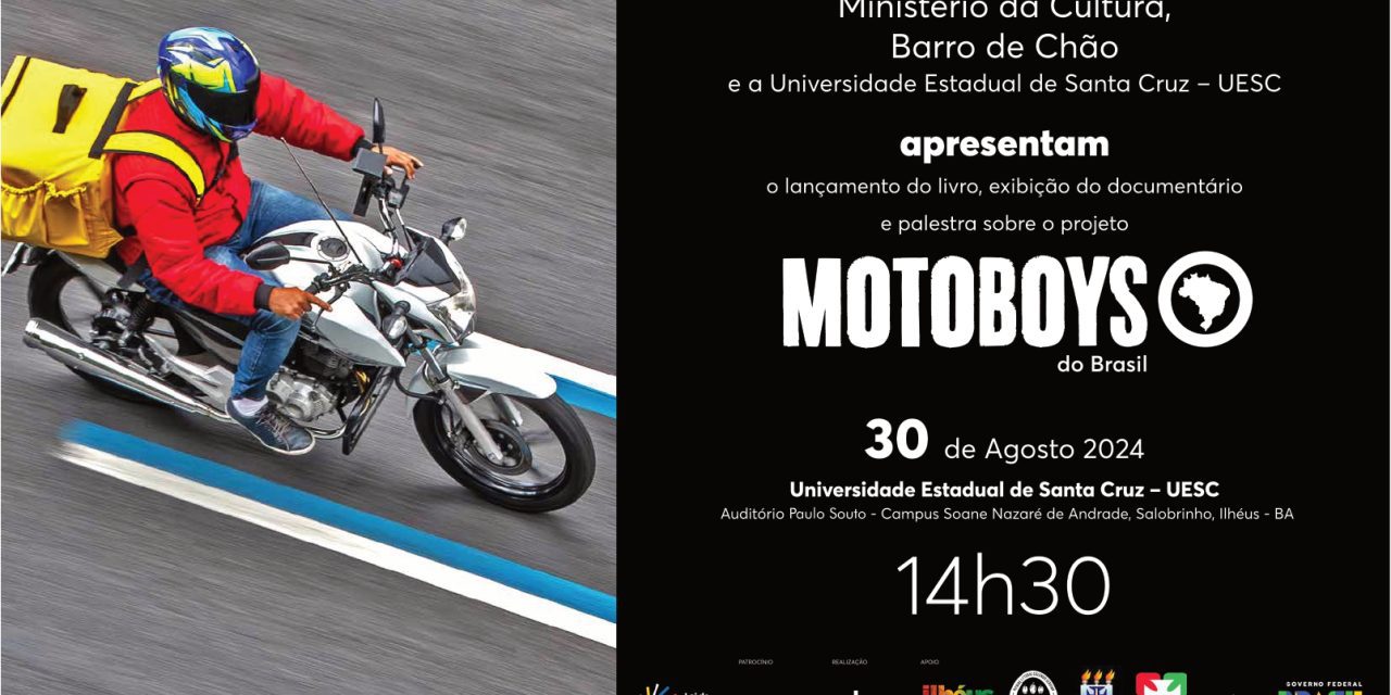 Documentário sobre o projeto “Motoboys do Brasil” será exibido nesta sexta-feira, na Uesc