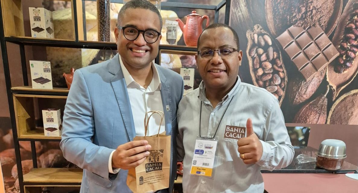 Marca de chocolate Bahia Cacau foi protagonista no Salão Nacional do Turismo