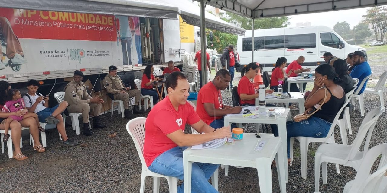 Mutirão do MP realiza mais de 900 atendimentos em Itabuna e Barro Preto