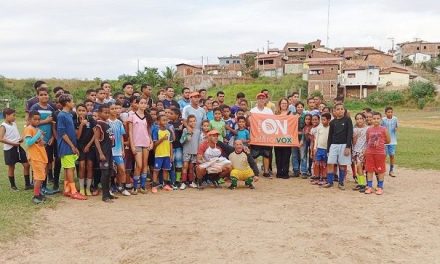 Projeto Fazendo uma Criança Feliz promove  inclusão social através do esporte em Potiraguá