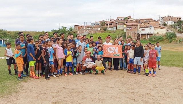 Projeto Fazendo uma Criança Feliz promove  inclusão social através do esporte em Potiraguá