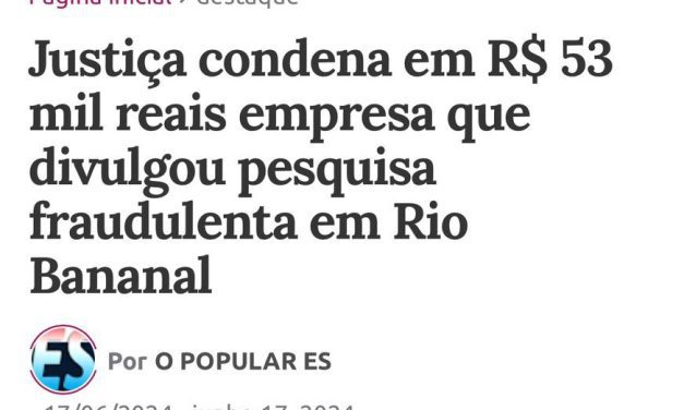 Coligação Mudança para a Vida Melhorar pede impugnação de pesquisa de empresa condenada por manipulação