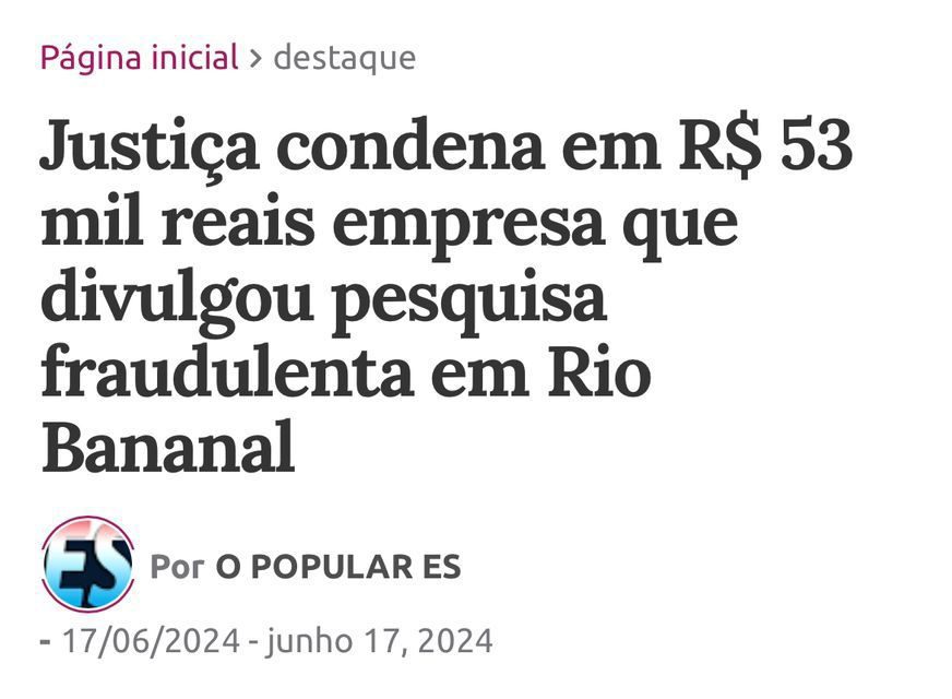 Coligação Mudança para a Vida Melhorar pede impugnação de pesquisa de empresa condenada por manipulação