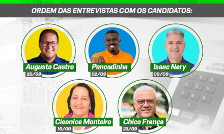 Fabrício Pancadinha apresenta propostas no Painel Eleições nesta segunda, na ACI