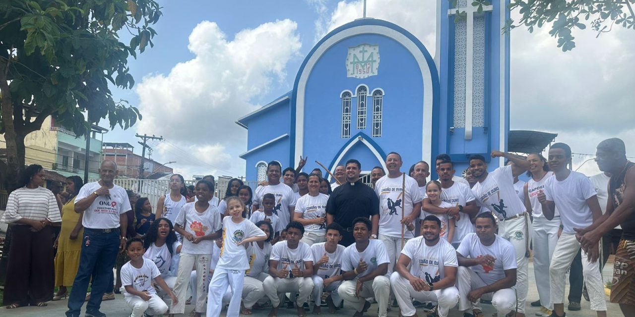 Cordão de Ouro realiza Roda de Capoeira com coleta de sangue para Banco de Sangue da Santa Casa