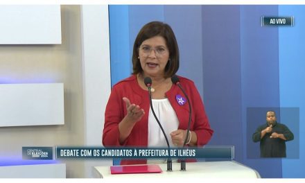 Adélia expõe inexperiência de Valderico em debate: “pensa pequeno e desconhece políticas públicas”