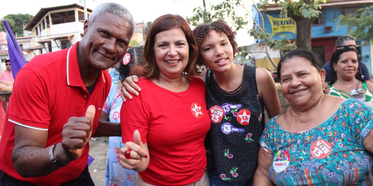 Líder da corrida eleitoral Adélia visita 13 localidades de Ilhéus e encerra campanha nos braços do povo