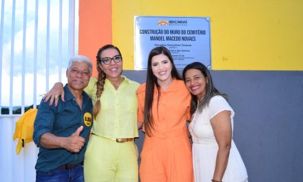 Monalisa Tavares entrega obras no aniversário de 72 anos de Ibicaraí