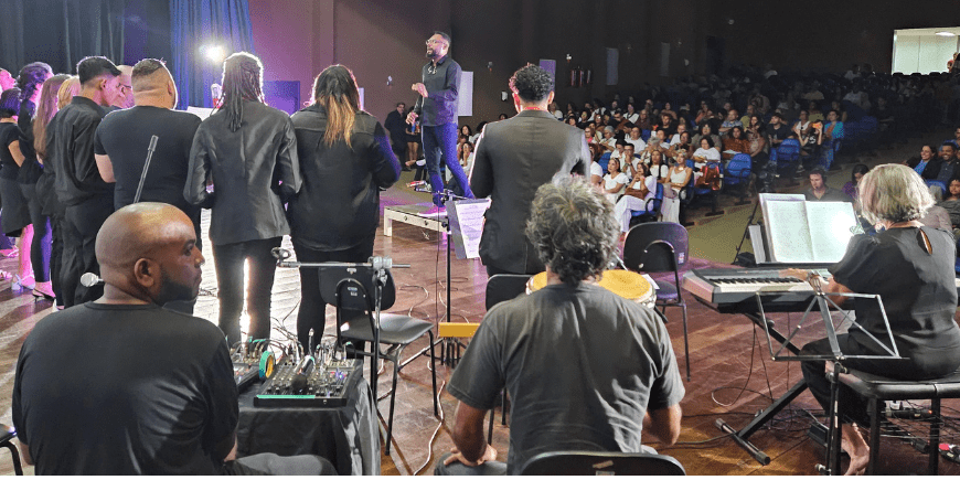 Concerto musical encerra o Curso de Iniciação à Regência Coral e Instrumental na Uesc