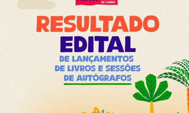 Festa Literária de Ilhéus publica resultado de seleção de autores