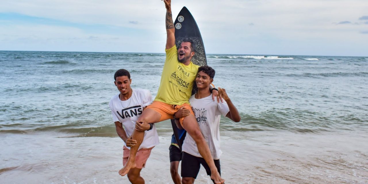 Alandresson Martins, de Itacaré, é o novo campeão baiano de surfe profissional 2024