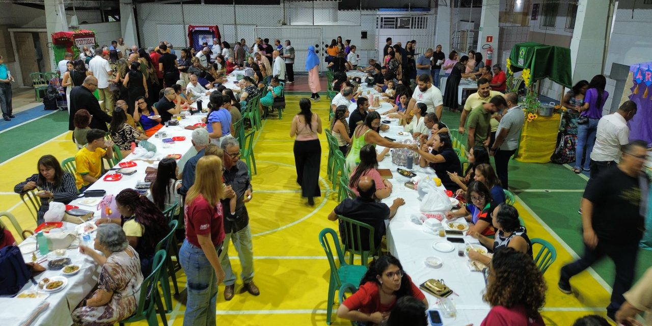 Igreja Teosópolis promove Feira Gastronômica na abertura da Campanha de Missões Mundiais