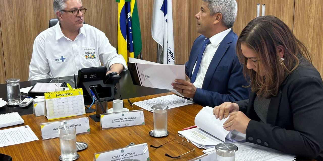 Governador se reúne com ministros para ampliar parcerias e articular novos investimentos para a Bahia